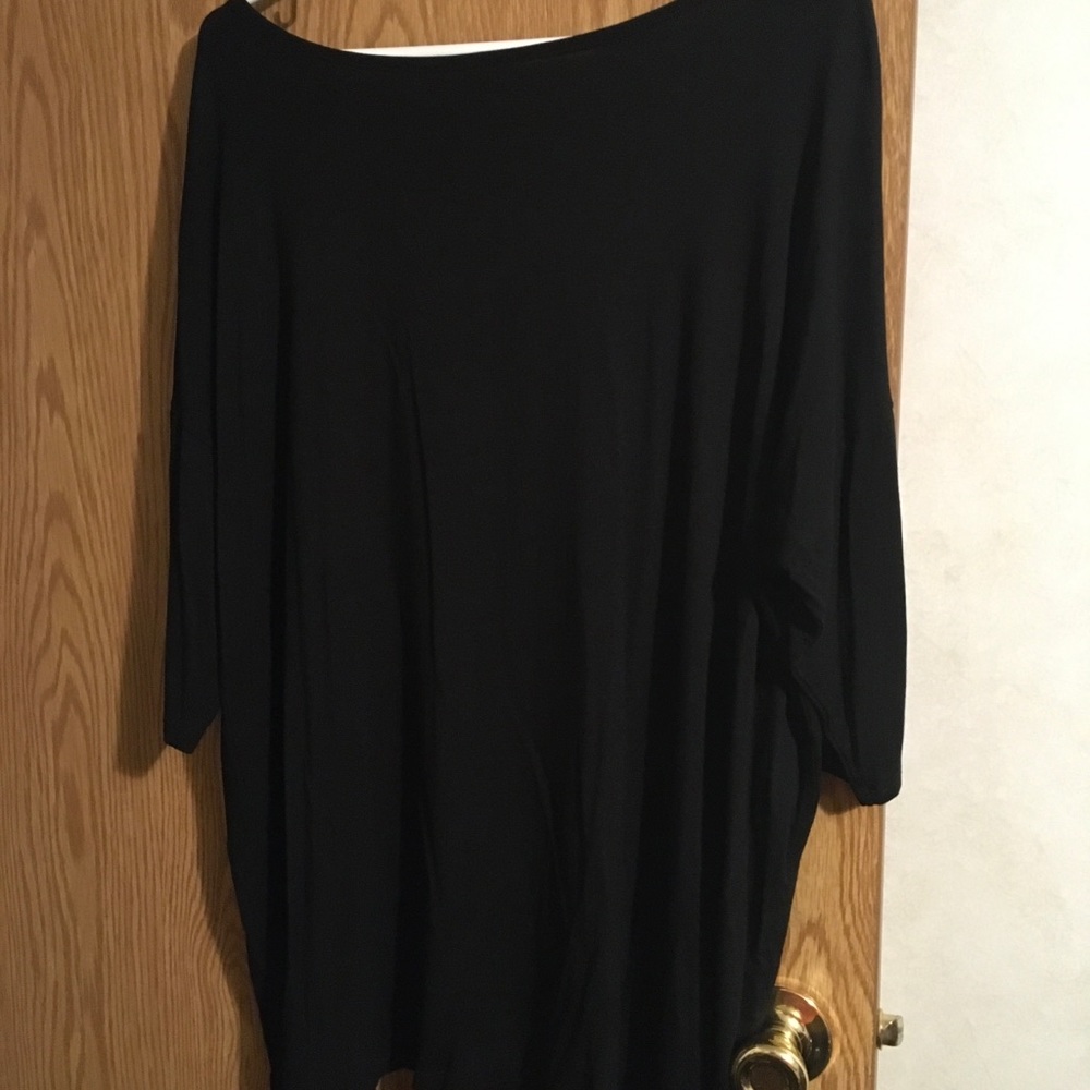 Boom Boom Black Blouse 2X